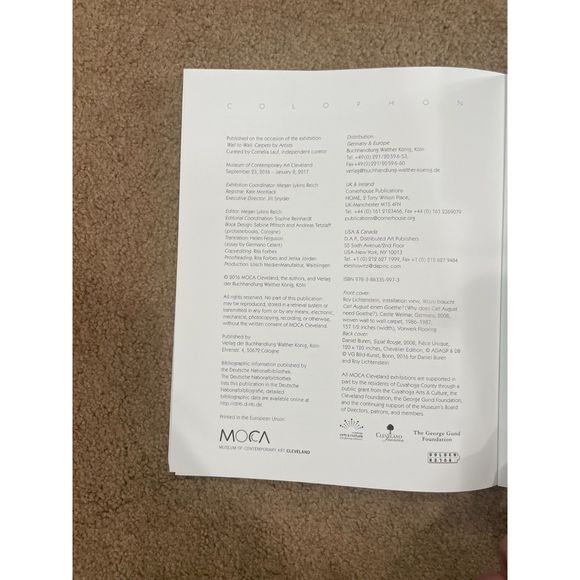 Wall to Wall: Carpets by Artists by Cornelia Lauf - Beautiful Book - Picture 6 of 8